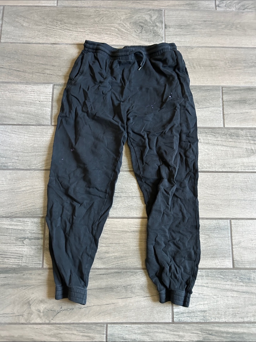 H&M Black Women's Drawstring Jogger Pants